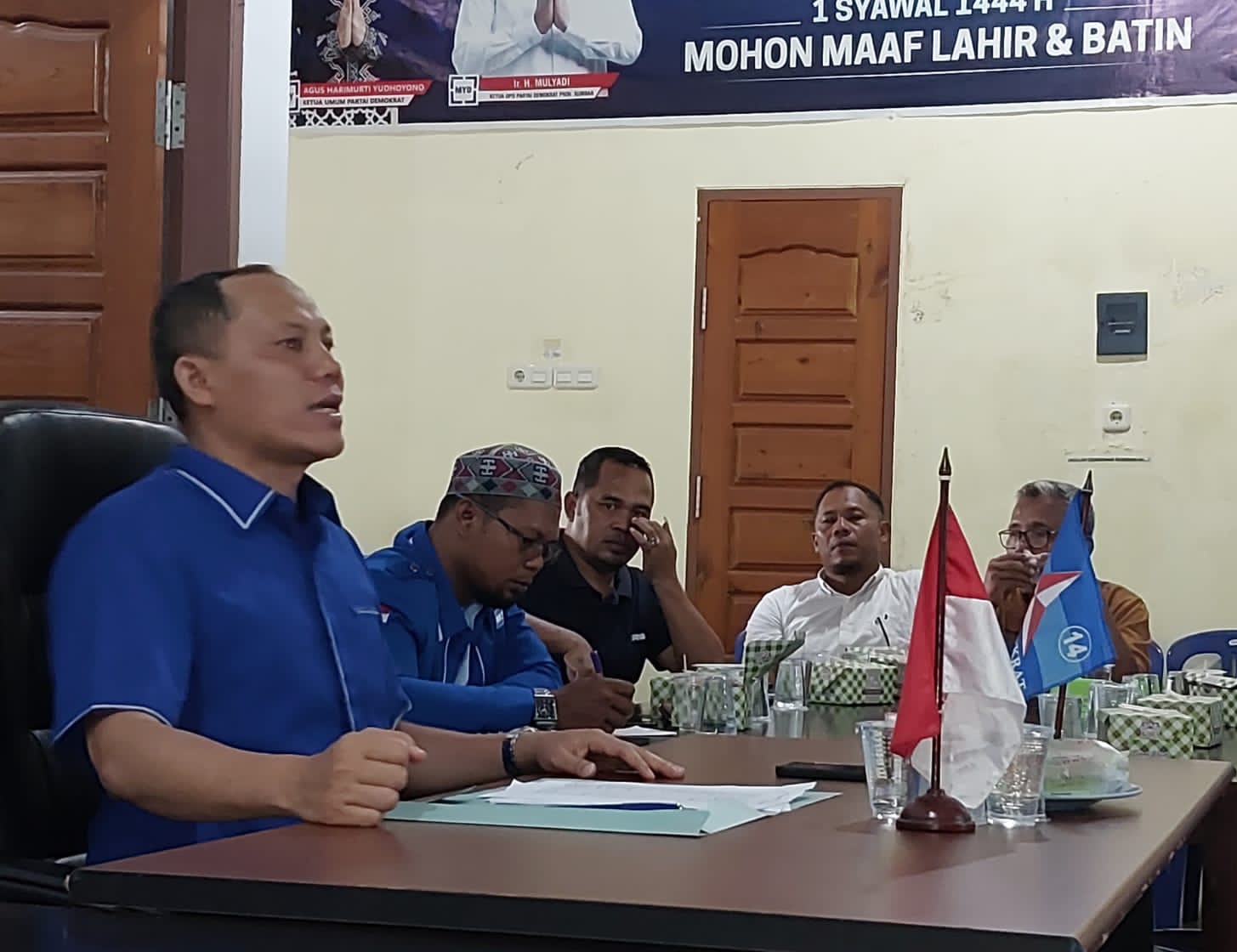 Ketua DPC Demokrat Pasaman Sabar AS